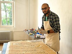 Kalligraph Abdul Wahab Mohmand