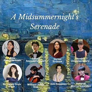 Midnight Serenade Square Banner
