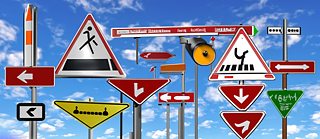 Schilderwald © © Adobe Firefly Schilderwald