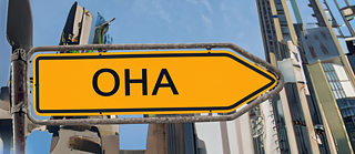 German Town Signboard - Oha © © Adobe Firefly | Editing: Goethe-Institut / Max Mueller Bhavan German Town Signboard - Oha