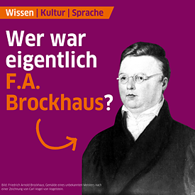 Ein Bild von Friedrich Arnold Brockhaus