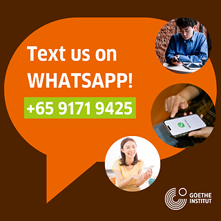 We're on Whatsapp!