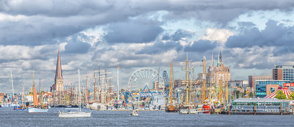 View of Rostock. 