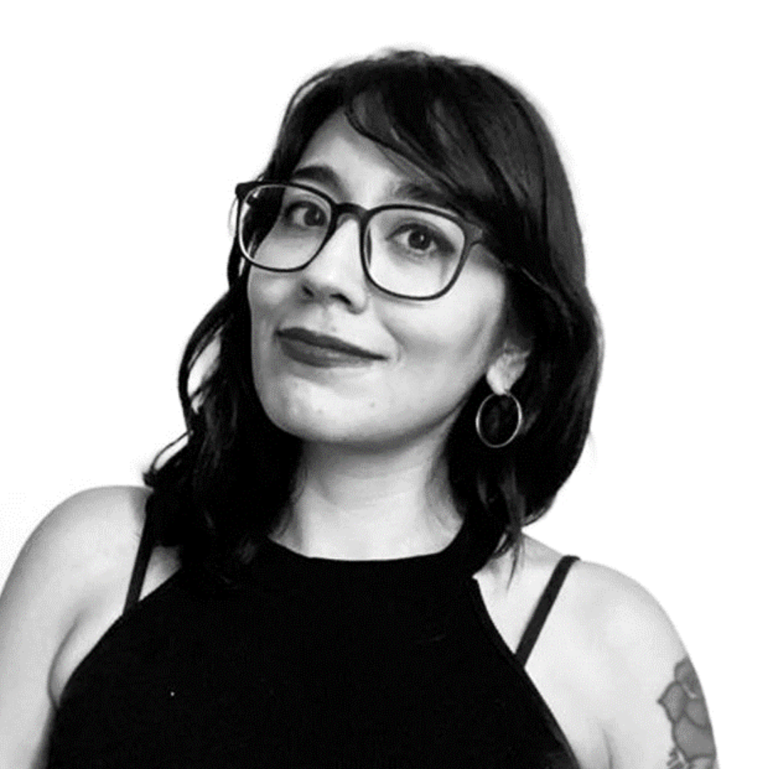 Mariana González Gegenüber GoetheInstitut