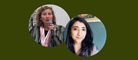 Barbara Fischer and Medhavi Ghandi