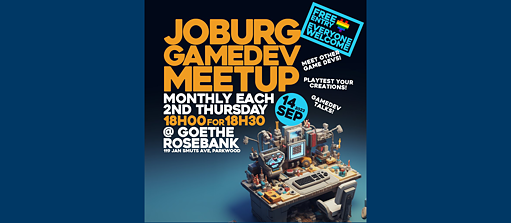 Joburg Game Dev Meet-up 