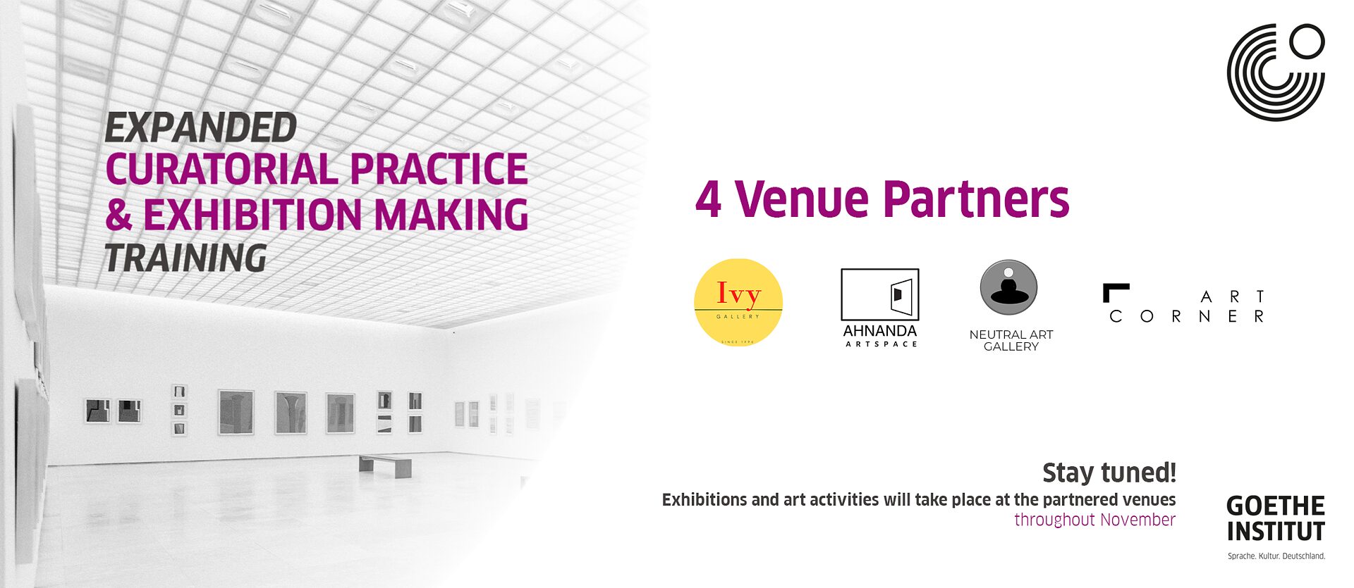 Expended Curatorial Practice and Exhibition Making Training