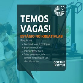 Vagas de estágio KreativLab