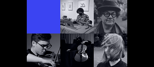 Collage verschiedener Musiker*innen in schwarz-weiß