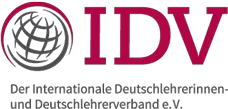 Logo des Internationalen Deutschlehrer-Verbands © © IDV Internationaler Deutschlehrer-Verband (IDV)