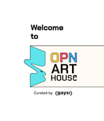 Opn Art House Logo © Gaysi Family