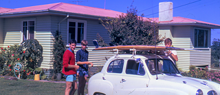 Dave Lowe mit Familie 