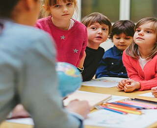Deutsch als Zweitsprache (DaZ) für Kinder im Kindergartenalter.