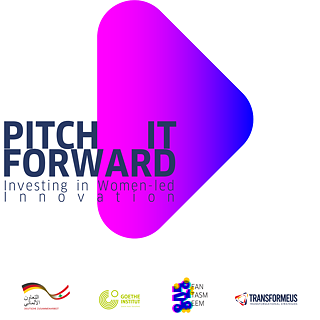 Pitch it Forward: Investing in Women-led Innovation © © Goethe-Institut Libanon / Design: Karim Farah Pitch it Forward: Investing in Women-led Innovation