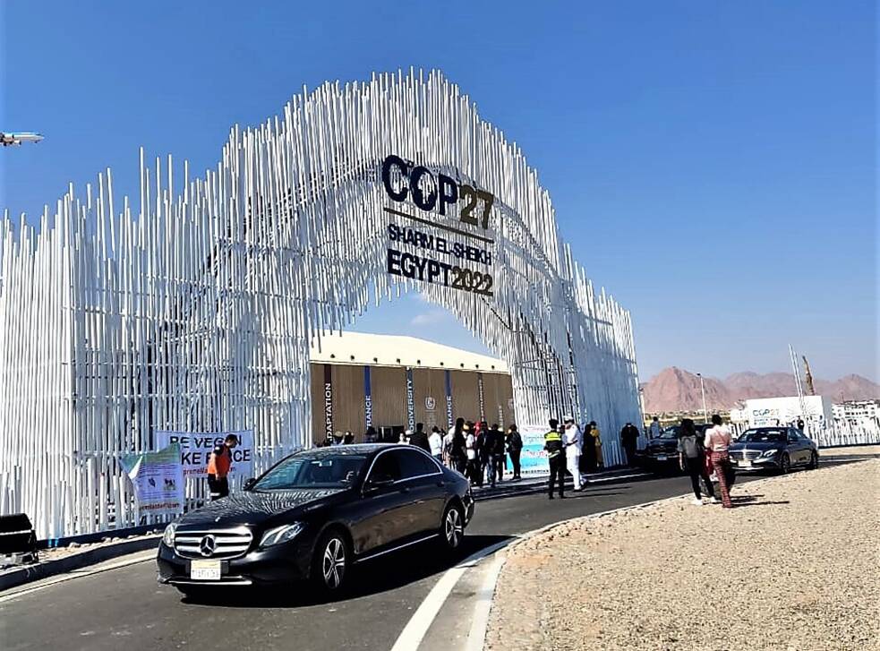 COP27 took part in Sharm El-Sheikh, Egypt.