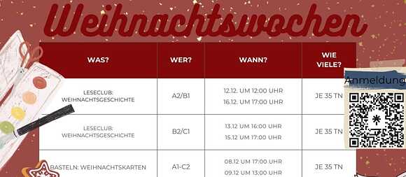 Weihnachtswochen
