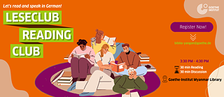 “READING CLUB” Program © © Goethe-Institut Myanmar “READING CLUB” Program