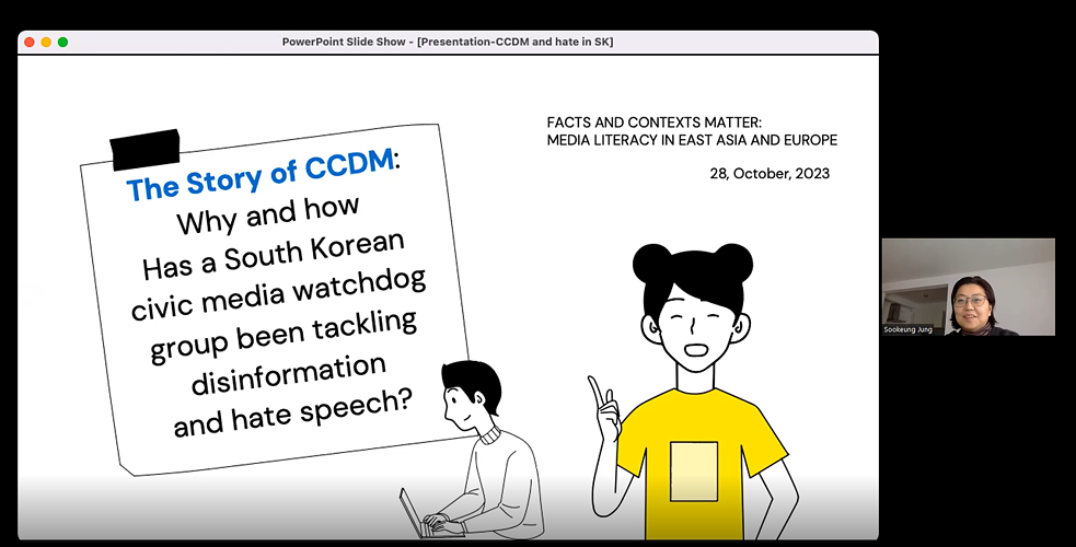 Die Geschichte von CCDM: Wie und warum die südkoreanische zivilgesellschaftliche Medienbeobachtungsstelle gegen Desinformation und Hassrede vorgeht 
