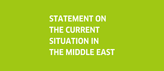 Statement on the current situation in the Middle East