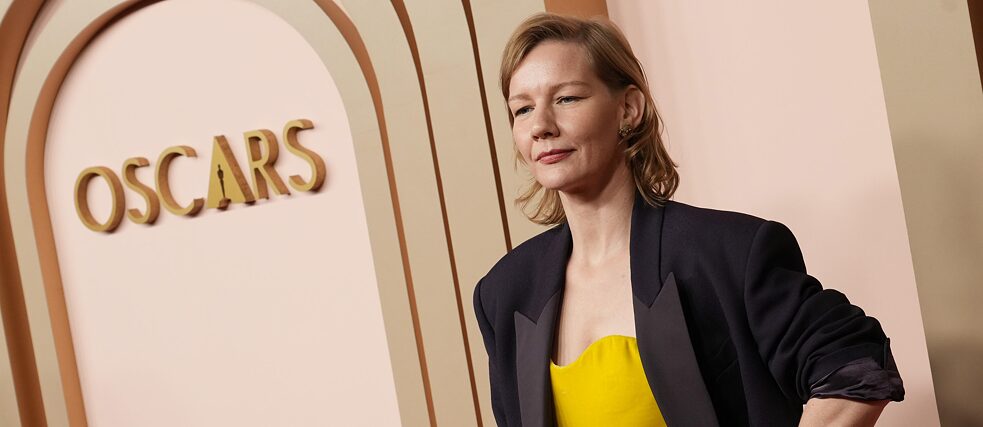 Sandra Hüller au 96e déjeuner des nominés des Oscars
