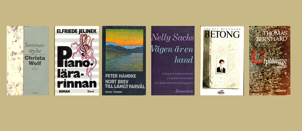 Översatta verk av Margaretha Holmqvist