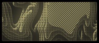 Futuristisches Design in Grün