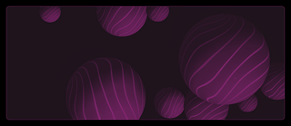 Futuristisches Design in Lila 