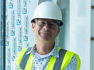 Der Architekt Nick Marks