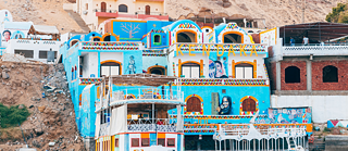 Ein Hotel am Ufer des Nil in Nubien