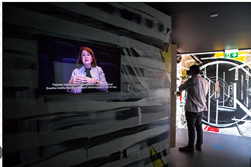 Das Kabinett – multimediale mobile Installation mit dem ersten volumetrischen Film in Polen, Warschau 2019