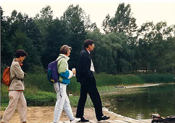 pierwsza wycieczka, 1992, Dorota Swinarska, Renata Prokurat, Stephan Nobbe