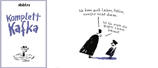 Preview of the exhibition Komplett Kafka