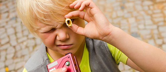 Rico, main character of the movie The Pasta Detectives