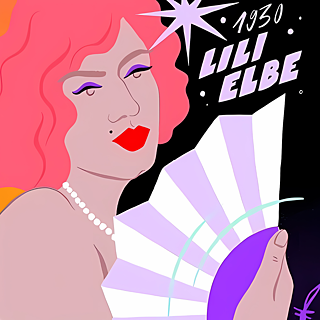 Illustration of Lili Elbe