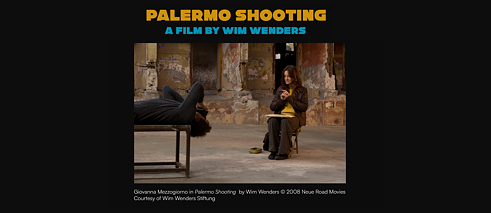 PAPER CINEMA: Film Screening Palermo Shooting