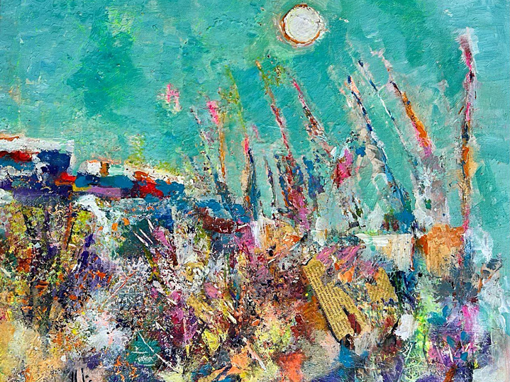 Kunstwerk aus Babylon-Kunstausstellung