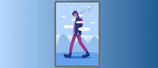 Bild von einem sehr großen Mädchen