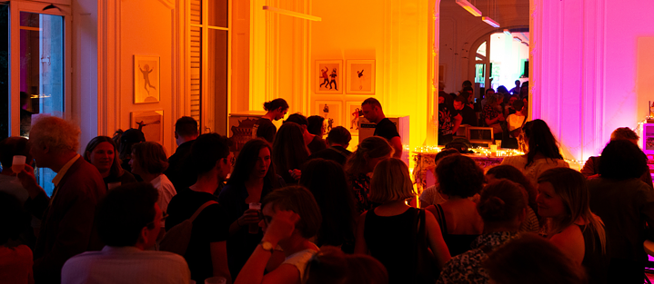 In der Bibliothek des Goethe-Instituts in Nancy wurde ausgelassen gefeiert.