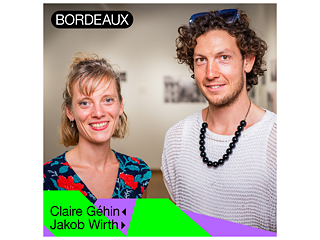 Porträtfoto von Claire Géhin und Jakob Wirth