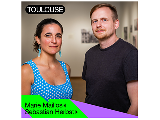 Porträtfoto von Marie Maillos und Sebastian Herbst