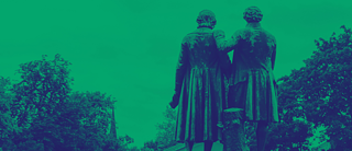 Goethe e Schiller - estátua em Weimar