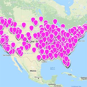 TOP Map Link Goethe-Institut Partner School Network