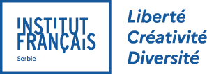 Institut Français Serbien - Logo mit Claim