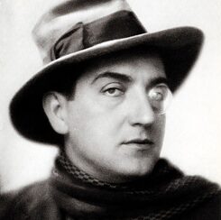 Porträt des Filmregisseurs Fritz Lang