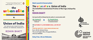 Launch of Rohin Bhatt’s New Book and Panel Discussion on LGBTQIA