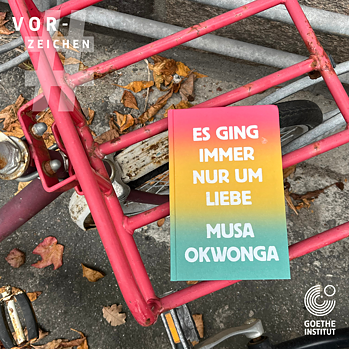 Foto af bogen Es ging immer nur um Liebe af Musa Okwonga