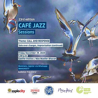 Poster: Cafe Jazz Sessions in Nov. 2024