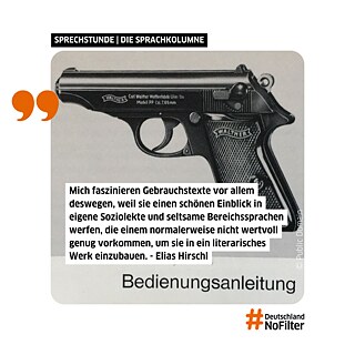 Artikel: Wörter, die an Wänden warten