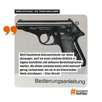 Artikel: Wörter, die an Wänden warten