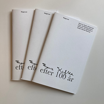 Foto af tryksagen Franz Kafka efter 100 år